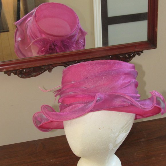 VINTAGE HEASLIP WEDDING HAT - Picture 8 of 12